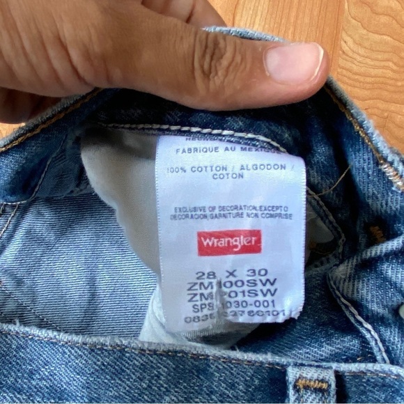 Wrangler Men's Jeans 28 × 30 - Picture 9 of 9